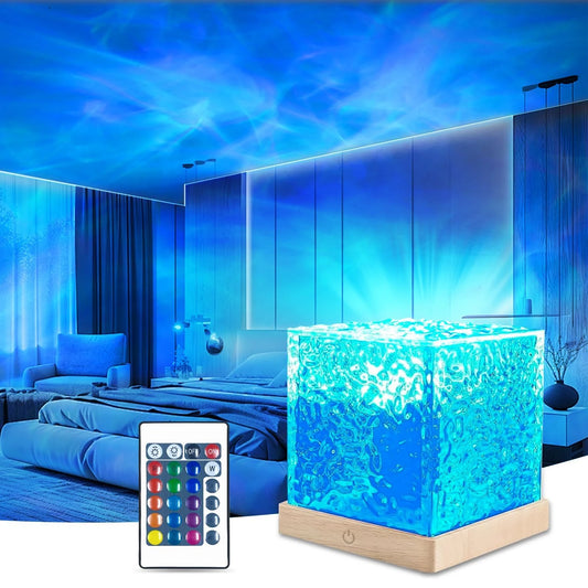 Luminária Oceano Aurora 16 Cores com Controle Remoto